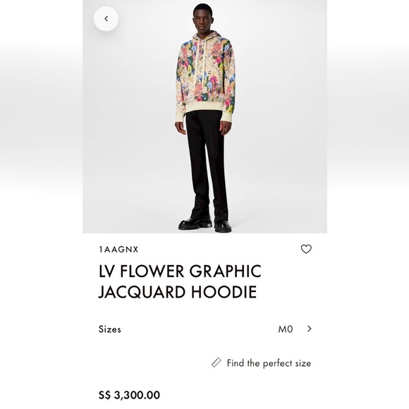 [Louis Vuitton] Louis Vuitton 20AW Men's LV Clouds Virgil Abloh Jacquard Knit T-Shirt Blue S [Used] [Authenticated and Guaranteed Authentic] 211084